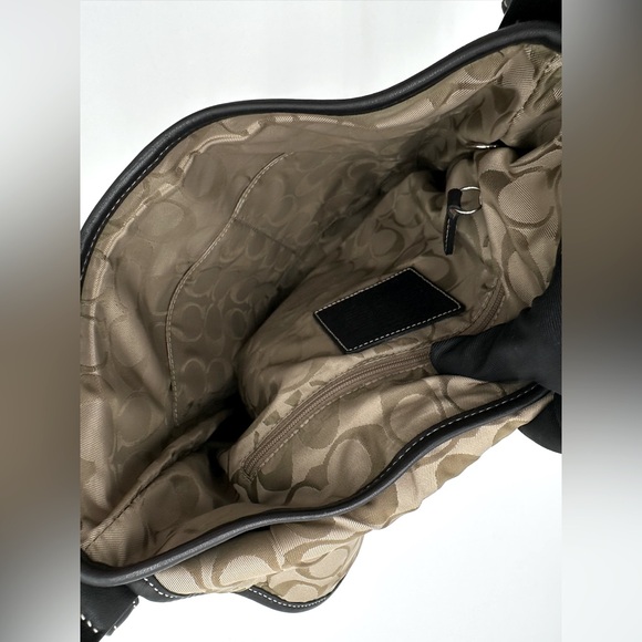 VINTAGE COACH LEATHER HOBO (style #9481) BUCKET CROSSBODY BAG - Picture 12 of 15